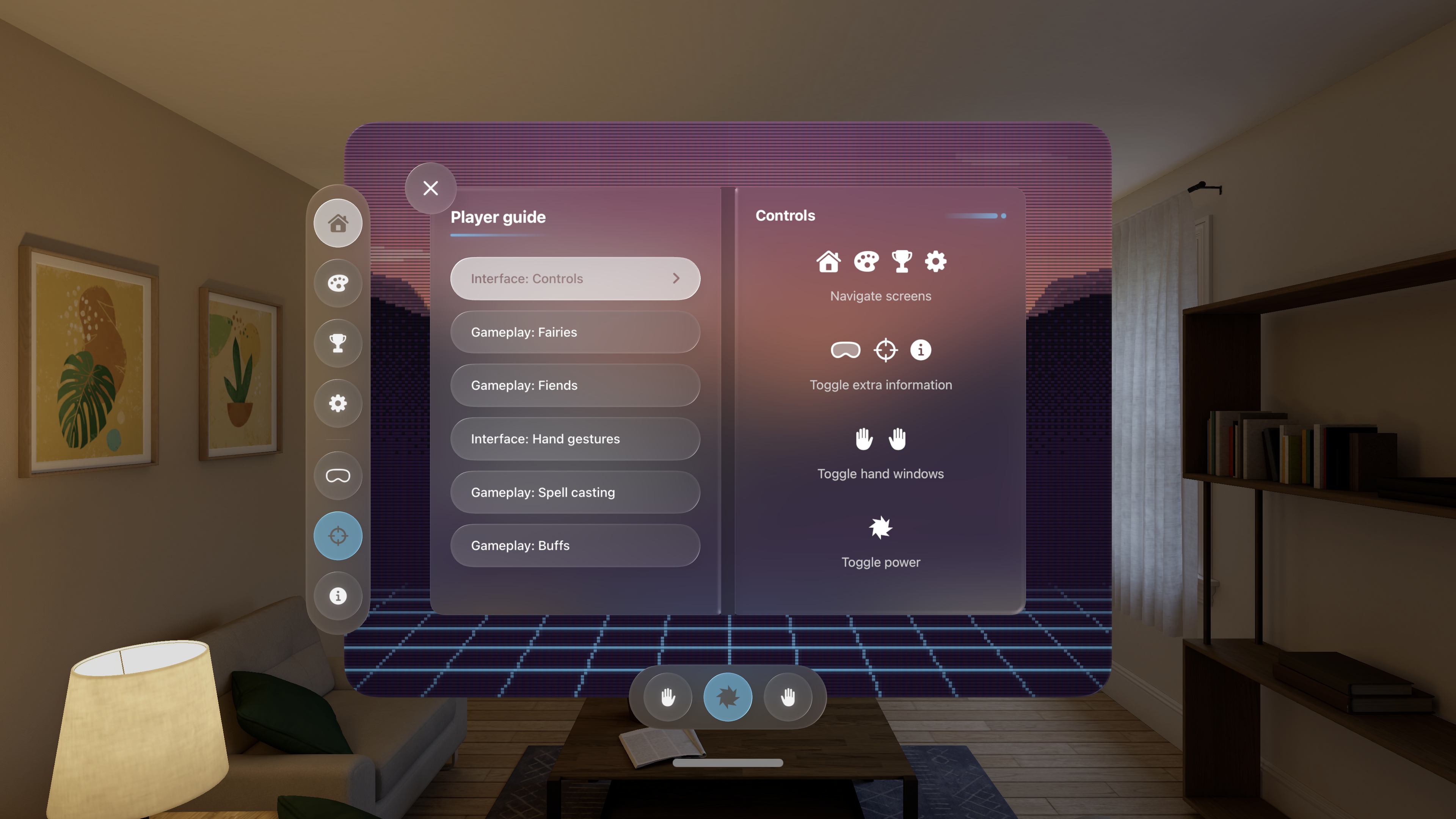 Player guide - Controls